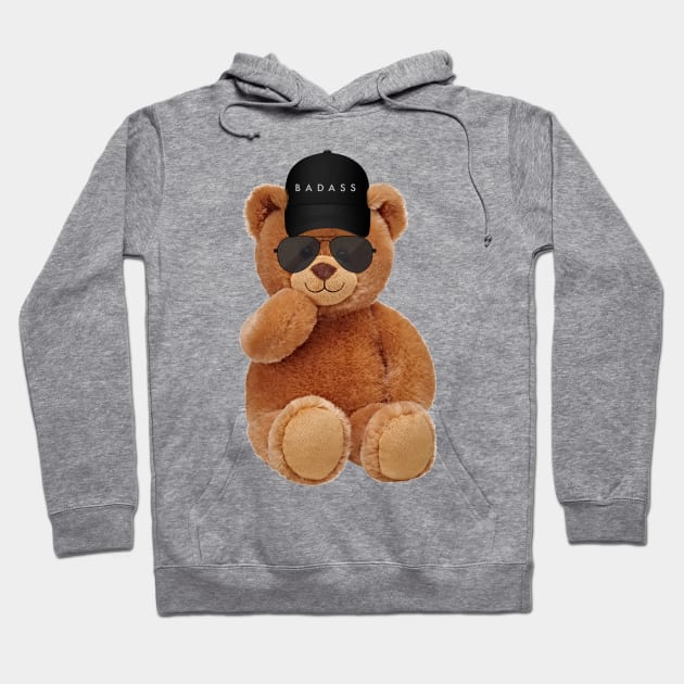 badass baby bear Hoodie by janvimar